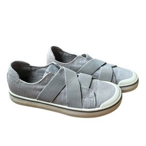 Keen Women's Elsa Iv Gore Slip on Sneaker in Gray Size: 8.5